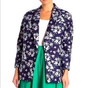 FRNCH | Floral Jacquard Blazer‎